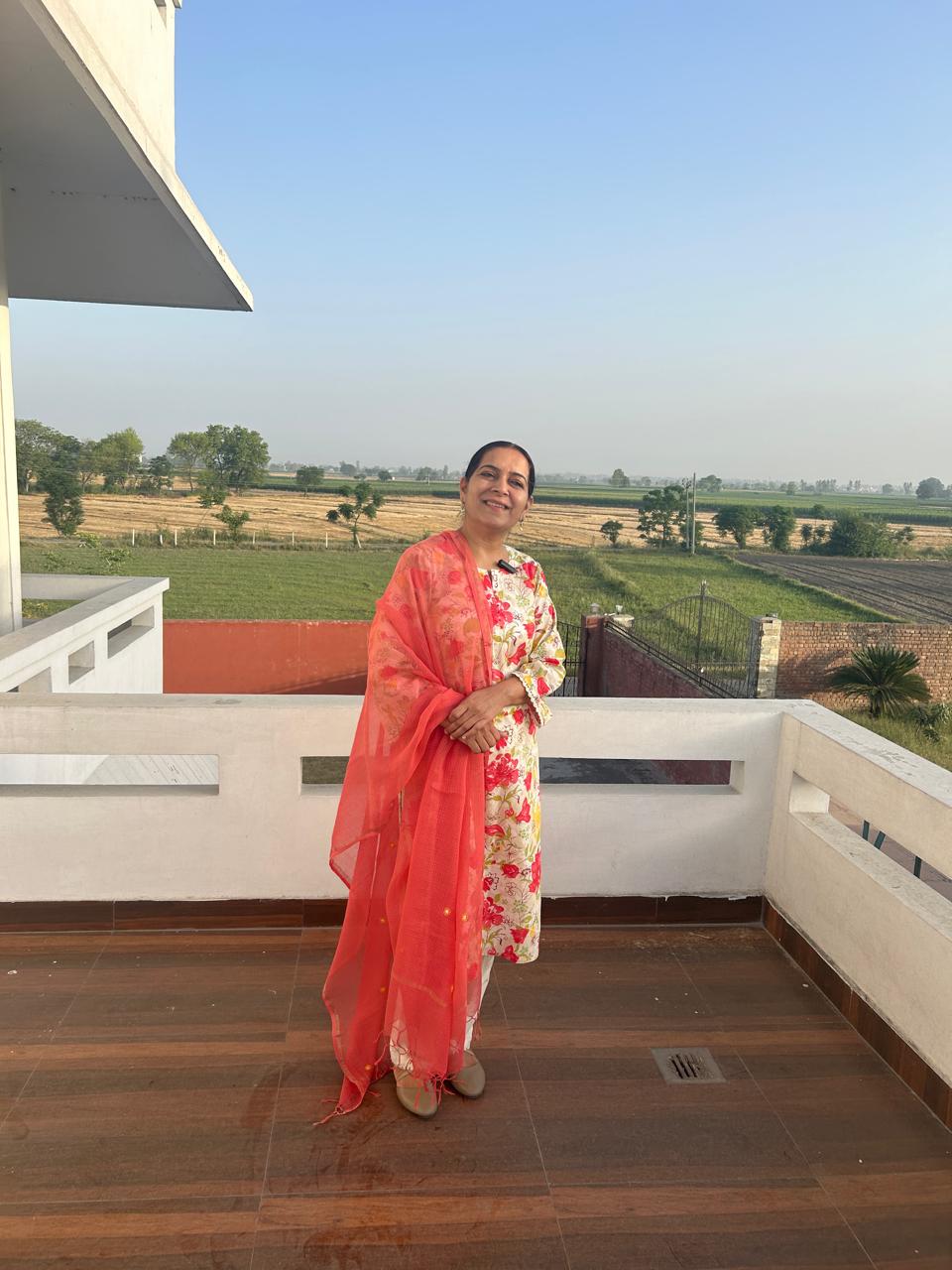 Multi Color Cotton Block Printed Kurta